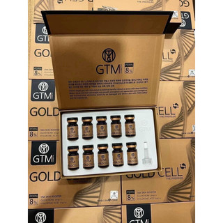 Tinh chất dưỡng da căng bóng GTM Gold Cell 8% mẫu mới