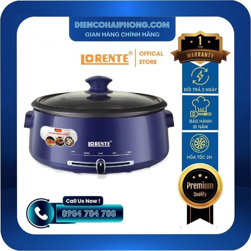 Lẩu điện Đa năng Lorente LT-730