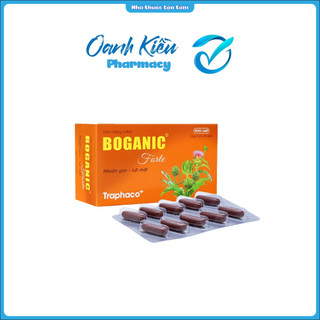 Giải độc gan Boganic Forte Traphaco - Giả độc, thanh nhiệt mát gan - hộp 50 viên - NT Oanh Kiều