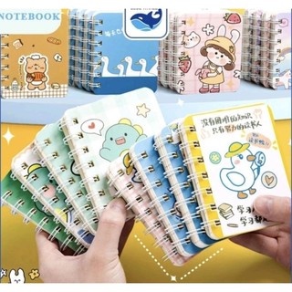 Sổ tay lò so a7 siêu cute 80 tờ
