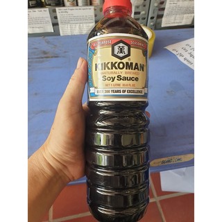 Nước tương soy sauce hiệu kikkoman 1l