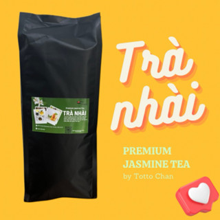 Trà nhài Cao cấp Totto Chan gói 500gr,trà xanh ướp hoa nhài tự nhiên,giá cốt hợp lý tặng kèm công thức kinh doanh