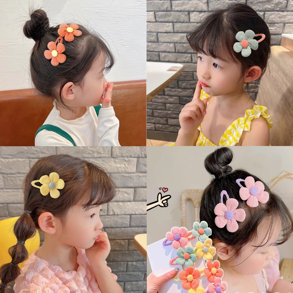 Kẹp tóc xinh xắn điệu đà phong cách vintage MẪU MỚI Hàn Quốc kiểu công chúa cho bé gái