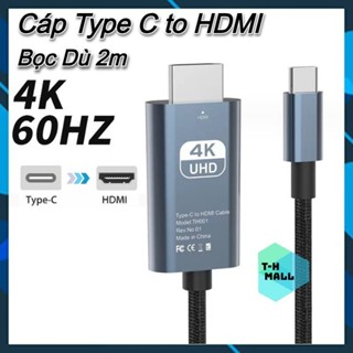 4K 8K 60hz / Dây Cáp Chuyển Đổi Cổng USB Type C Sang Hdmi 60hz 120Hz 144Hz Điện thoại Laptop Android Thunderbolt 3