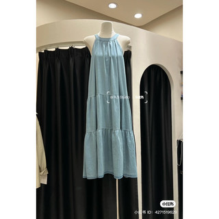 Đầm jean maxi siêu xinh