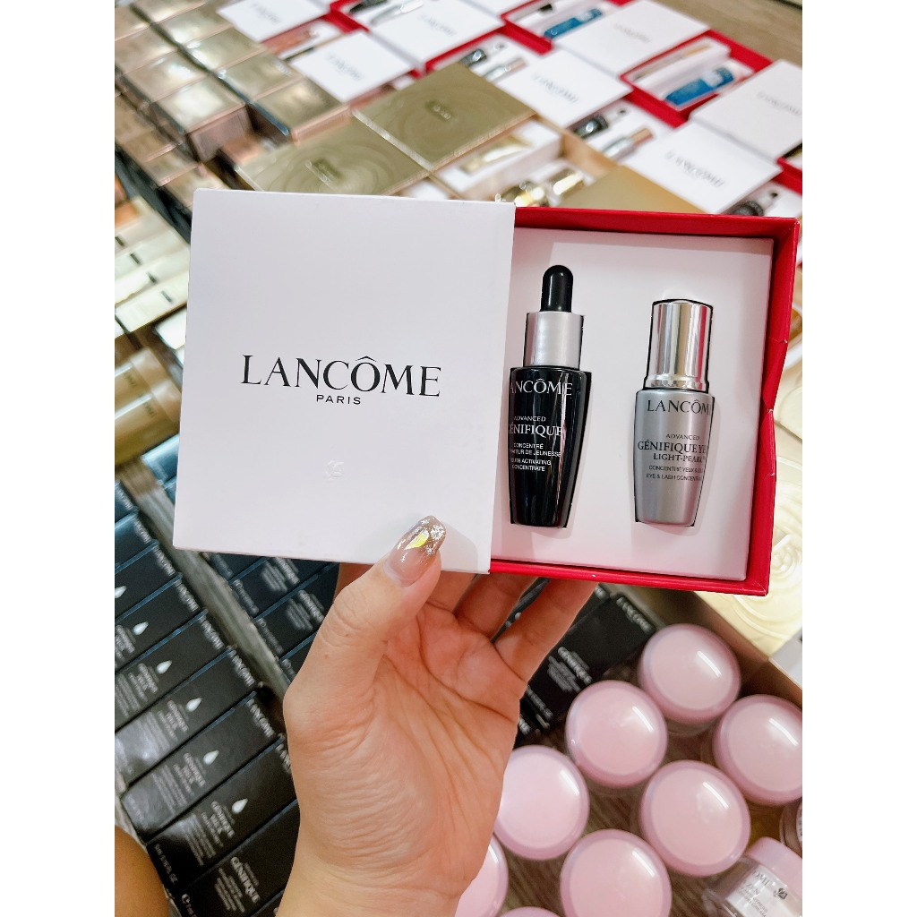 Set 2 Serum Lancome Dưỡng Da - Dưỡng Mắt Minisize