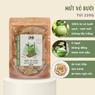  Mứt Vỏ Bưởi Dalat Farm - Túi 220g 