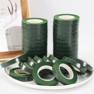 Lốc (12 cuộn) băng dính sáp quấn cành hoa, băng keo sáp quấn thân cành hoa