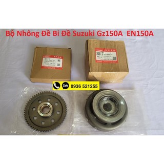 Bộ nhông đề bi đề đĩa bát đề suzuki gz150a en150a và các dòng xe tương ứng