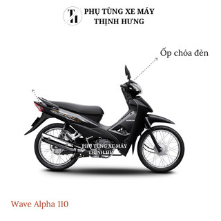 Ốp choá đèn wave alpha 110 2017-2024 honda đủ màu