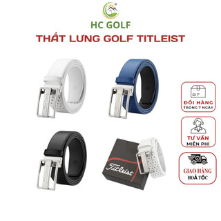 Thắt lưng golf TITLEIST Chất liệu da cao cấp kích thước điều chỉnh linh hoạt- HC GOLF