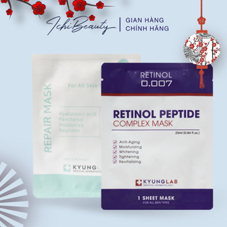 Mặt nạ KyungLab Retinol Peptide Repair Mask cấp ẩm dưỡng trắng phục hồi tái tạo da Hàn Quốc 25ml IchiBeauty.vn