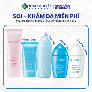 Tinh chất/ Sữa chống nắng Senka Perfect UV Essence/ Milk