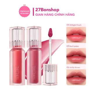 Son nước bóng nhẹ peripera water bare tint 3.7g