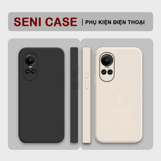 Ốp lưng Oppo Reno10 5g/ Reno10 pro 5g/ Reno 10 pro plus viền vuông tpu bảo vệ camera, ốp nhám trơn chống bám vân tay