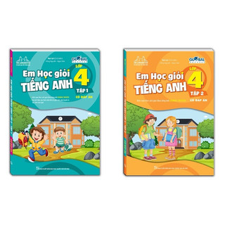 Sách - ( Combo ) Em học giỏi tiếng Anh lớp 4 GLOBAL SUCCESS (có đáp án)