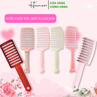 Lược Chải Tóc HAMOO Mát Xa Da Đầu - Lược Gỡ Rối HAMOO Tạo Kiểu Tóc, Lược Tạo Phồng Chuyên Dụng, Chất Liệu Nhẹ Nhiều Kiểu