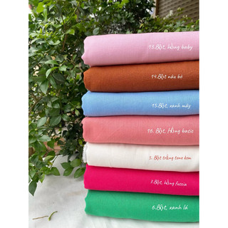 Vải linen bột và bột pha tưng