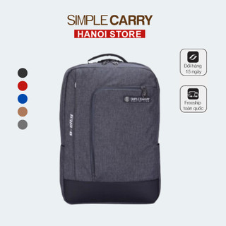 Balo laptop đa năng Simplecarry City nhiều ngăn đựng laptop từ 15 đến 17 inch
