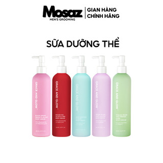 Sữa dưỡng thể Grace and Glow Black Opium/ English Pear/ Miss Moisture/ Peony Blush/ Rouge 540 Body Serum 300ml