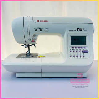 Máy may gia đình mini nhật bản singer monami sc-100 bền rẻ chạy khỏe không kén vải