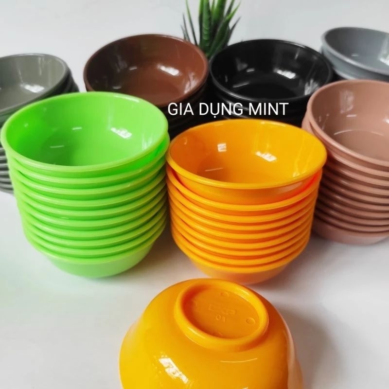 Combo Sỉ 100 chén nước chấm chén nước mắm , chén nhựa pp đựng nước sốt