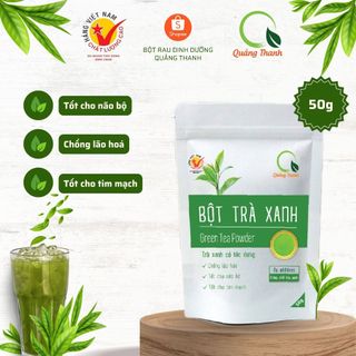 Bột Trà Xanh Quảng Thanh Sấy Lạnh - Gói 50g