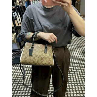 Túi xách nữ Mini Darcie Carryall In Colorblock Signature Canvas CH247✨‼️