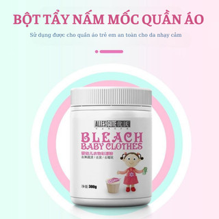 Bột Tẩy Quần Áo Màu Đánh Bay Vết Mốc Ố Vàng, Lọ Bột Tẩy Quần Áo Không Lo Bị Phai Màu An Toàn Cho Em Bé