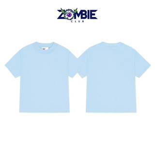 Áo Baby Tee Zombie Club, Trơn, Cotton 100% Chính Hãng