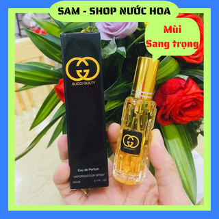Nước hoa mini 𝐆.𝐔.𝐂.𝐈 nữ chai 20ml dạng xịt- mẫu 4d