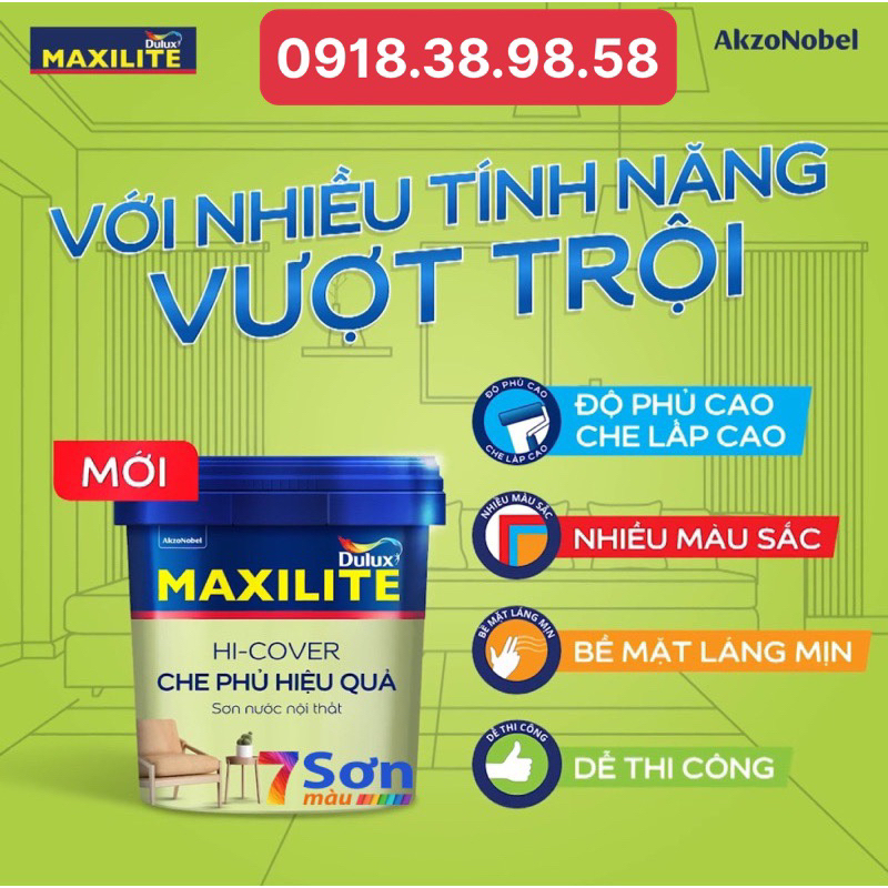 MK14 Maxilite Hi-Cover Che Phủ Hiệu Quả -5L
