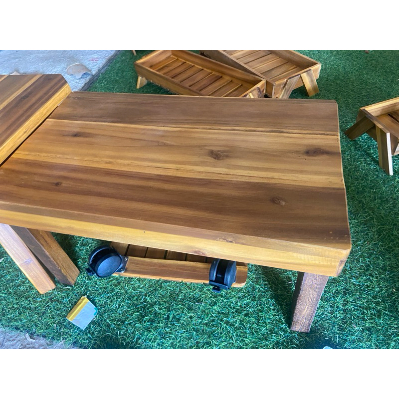 Đôn Gỗ có vành cố định chân D35.R28.C25cm