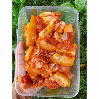 Thịt heo rừng rút sườn loại 1 ướp BBQ (giao hỏa tốc HCM)