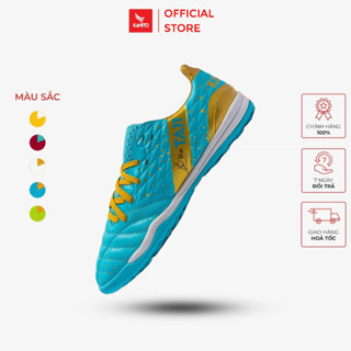 Giày bóng đá sân cỏ nhân tạo Tuấn anh TA11 TF PRO lưỡi gà liền dệt kim 3D ôm chân dành cho chân bè