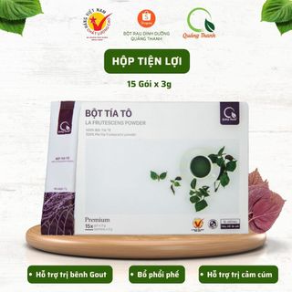 Hộp bột tía tô quảng thanh - 3g x 15 gói/hộp