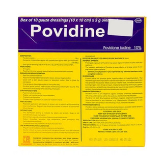 GẠC MỠ POVIDINE