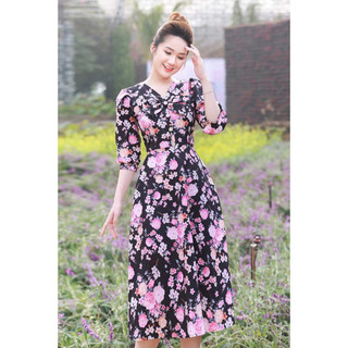 Đầm hoa bigsize 140k