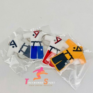 Móc khóa taekwondo quyền chibi x võ phục ts
