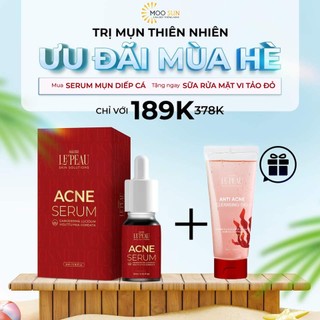 Chấm mụn diếp cá giảm mụn thâm sẹo rỗ ACNE LE'PEAU 5ml