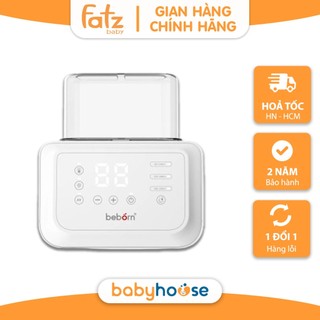 Máy hâm sữa tiệt trùng 2 bình Beborn Duppio 1 thông minh DBW01TN