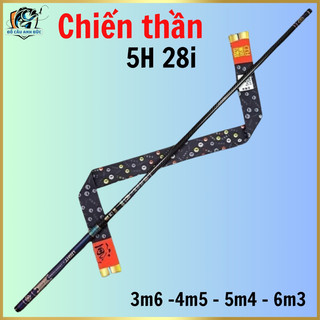 cần câu tay Chiến thần 5H 28i tặng kèm 1 ngọn và phụ kiện