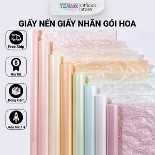 Tập 20 Tờ Giấy Nến Làm Giấy Nhăn Gói Hoa - Phụ Kiện Hoa Màu Sắc Đa Dạng Không Thấm Nước 