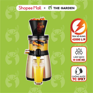 Máy ép chậm trái cây the garden hu - 19sgm ép sạch bã, giữ nguyên vị trái cây
