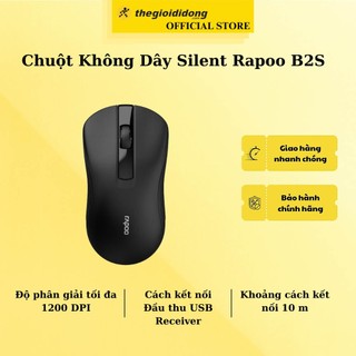 Chuột không dây silent rapoo b2s