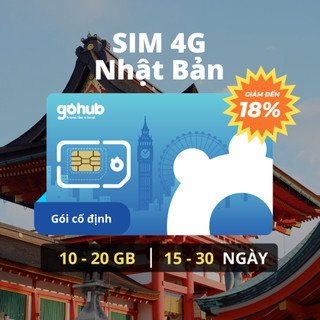Sim 4g du lịch nhật bản - gói cố định dài ngày - tặng que chọc sim