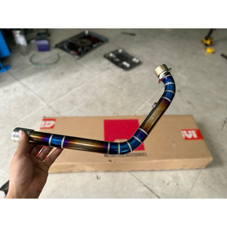 Cổ pô titan tăng kèm khâu cnc winner exciter thay cho pô zin size 32mm