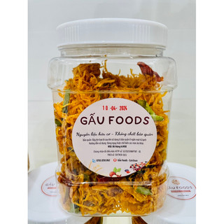 500gram Khô gà cay lá chanh loại ngon nhất thị trường nhà Gấu Foods
