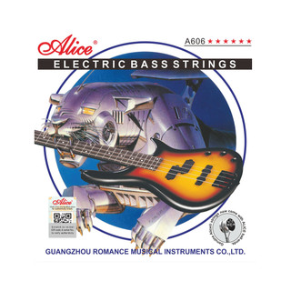 Bộ dây đàn Guitar Bass, Electric Bass Guitar - Alice A606 - Electric Bass String Set, Nikel Plated Alloy Winding