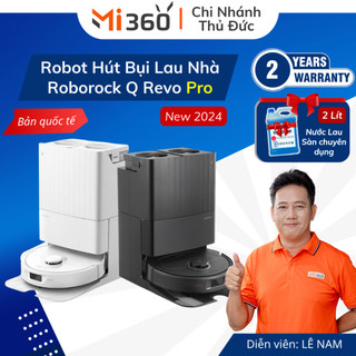 Robot hút bụi lau nhà Roborock Q Revo Pro | Q Revo MaxV - Bản Quốc Tế - Lực Hút 7000Pa